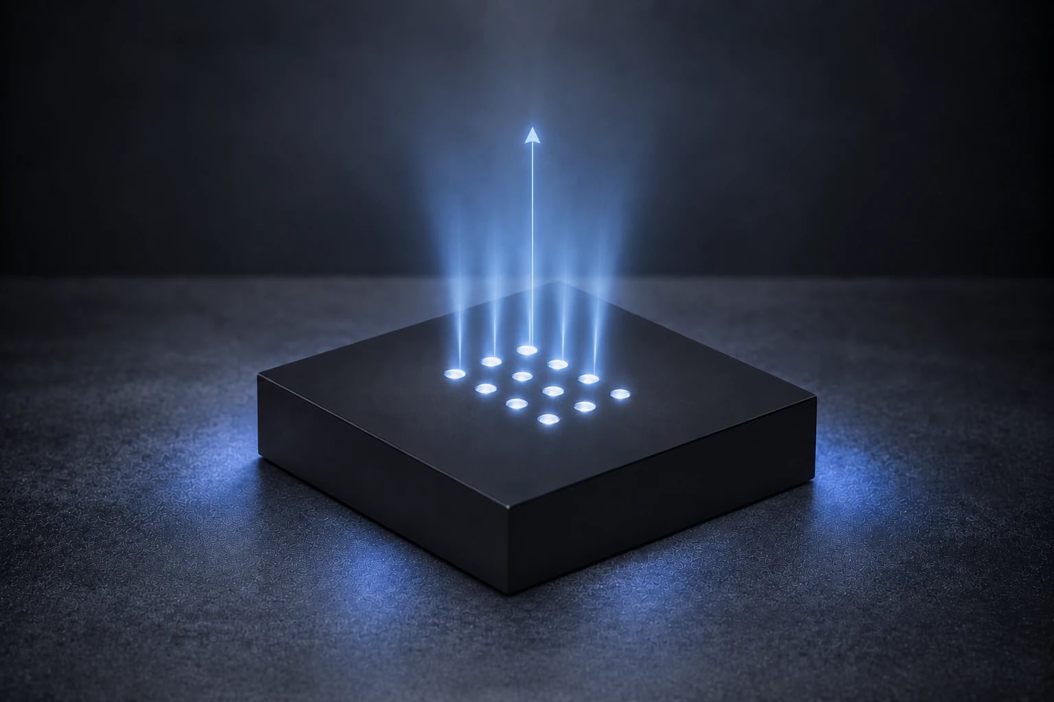 Classic LED Base with the light on
