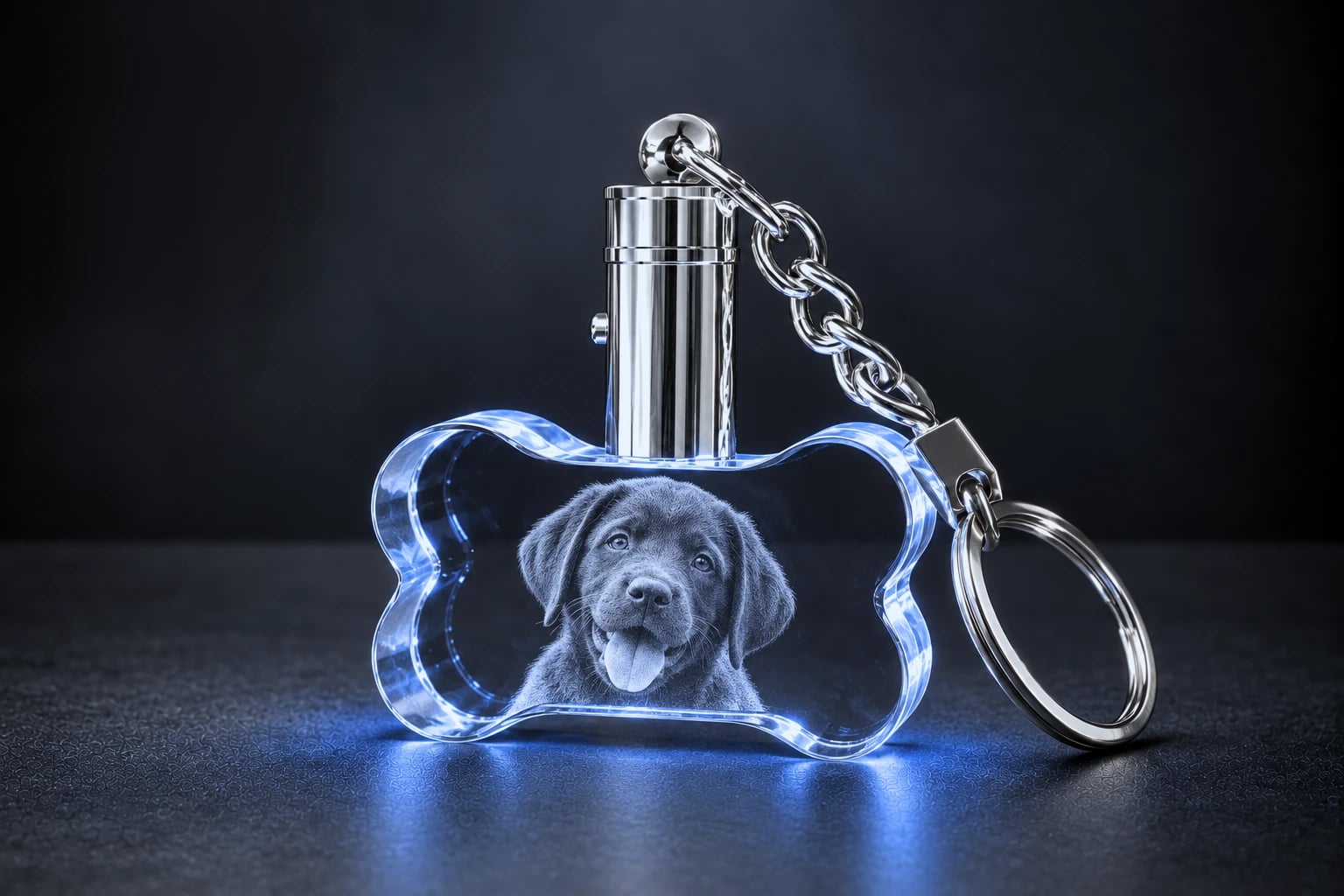 Bone Keychain